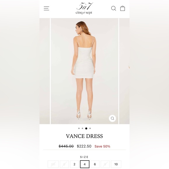 Cinq a Sept Vance Dress - Picture 8 of 9